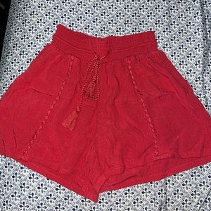 Arizona Red Shorts Size: XS